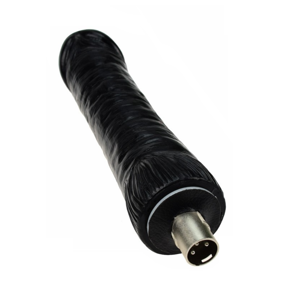 Extra Large 10" Big Black Cock BBC - 3XLR Dildo Attachment