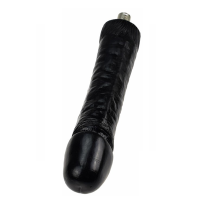 Extra Large 10" Big Black Cock BBC - 3XLR Dildo Attachment