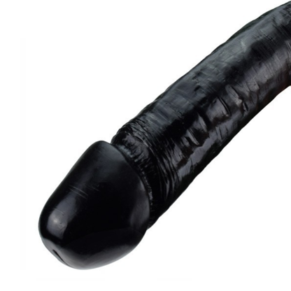 Extra Large 10" Big Black Cock BBC - 3XLR Dildo Attachment