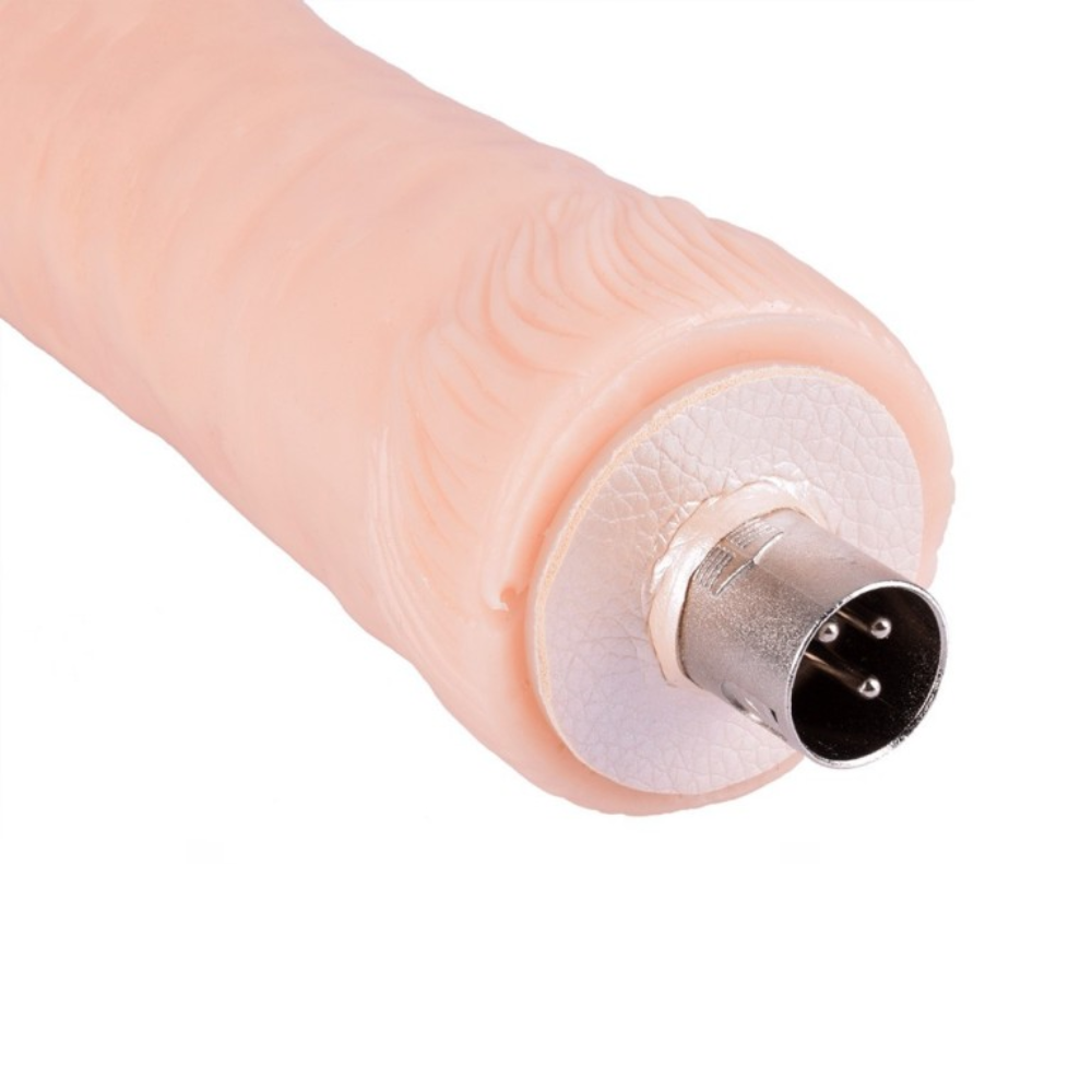 Extra Large 10" Big White Cock BWC - 3XLR Dildo Attachment