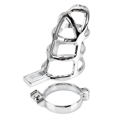 Armoured Secure Metal Stainless Steel Chastity Device