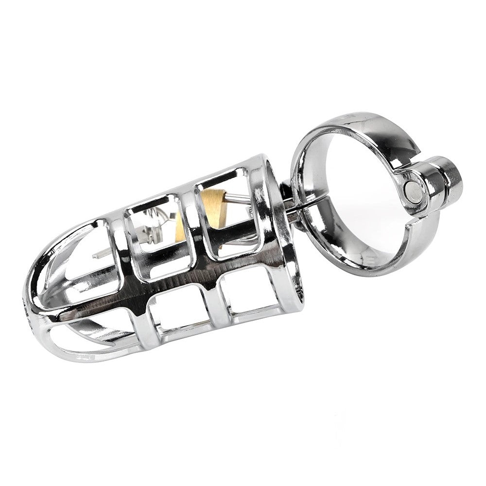 Armoured Secure Metal Stainless Steel Chastity Device