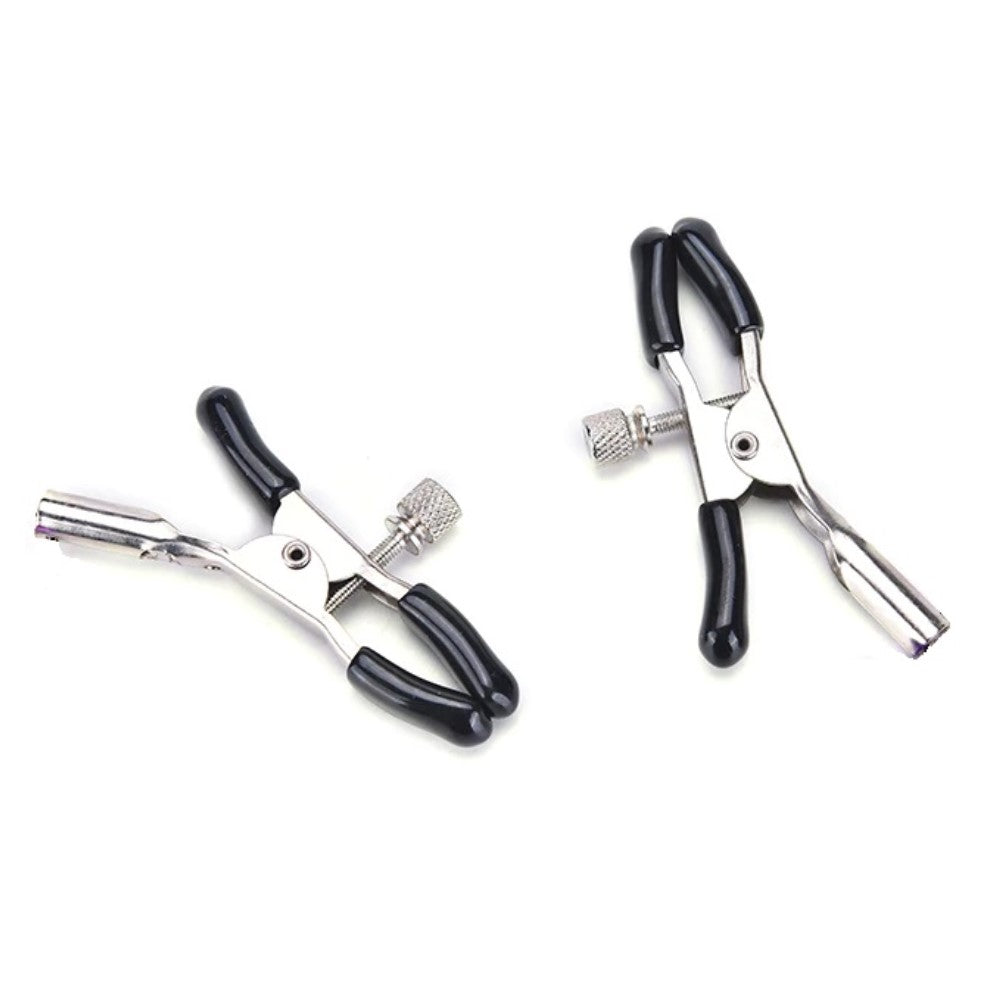 Silver Adjustable Pressure Nipple Clamps