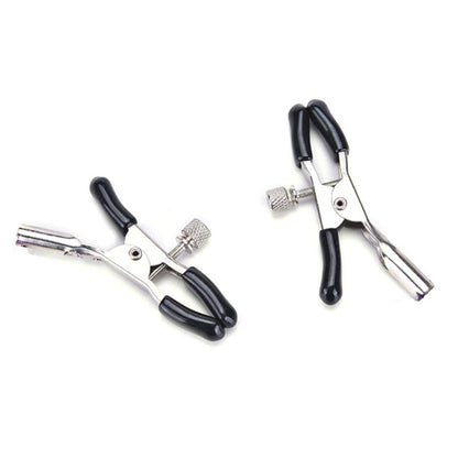 Silver Adjustable Pressure Nipple Clamps