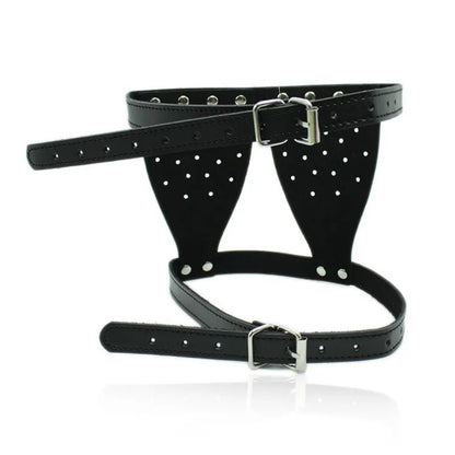 Bishop Pony Play Head Harness Eye Blinder Blindfold