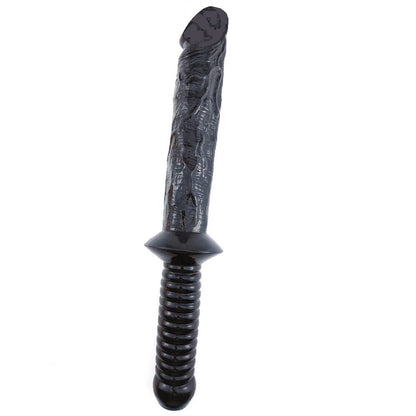 Big Black Dildo Sword Thrust Handle