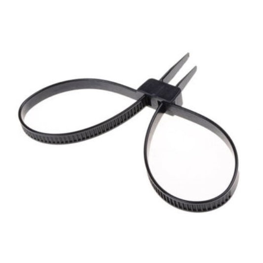 Bondage Cable Zip Tie Handcuffs Black