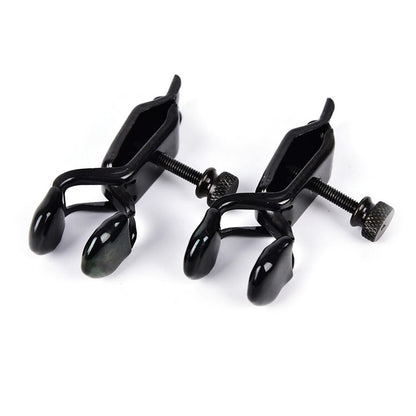 Adjustable Black Crocodile Nipple Clamps