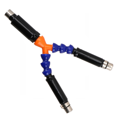 Double Penetration DP Fucking Machine Adaptor - 3XLR Dildo Attachment