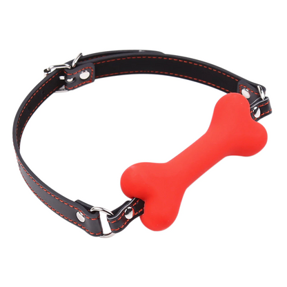 Dog Bone Puppy Play Mouth Gag