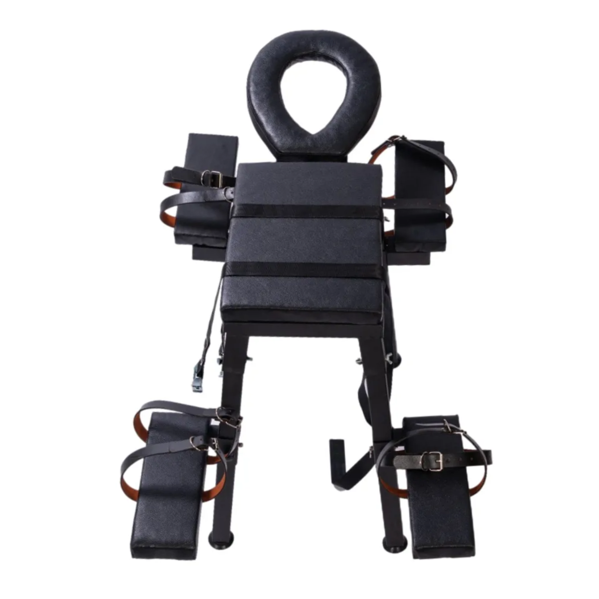 Bondage Restraint Flogging Spanking Bench Cuffs Sex BDSM Pillory Frame