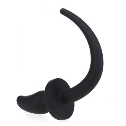 XL Silicone Pup Dog Tail Anal Butt Plug for Puppy Pet Ass Play