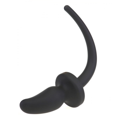 XL Silicone Pup Dog Tail Anal Butt Plug for Puppy Pet Ass Play