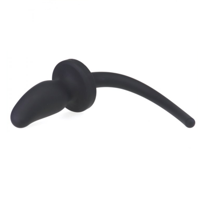 XL Silicone Pup Dog Tail Anal Butt Plug for Puppy Pet Ass Play