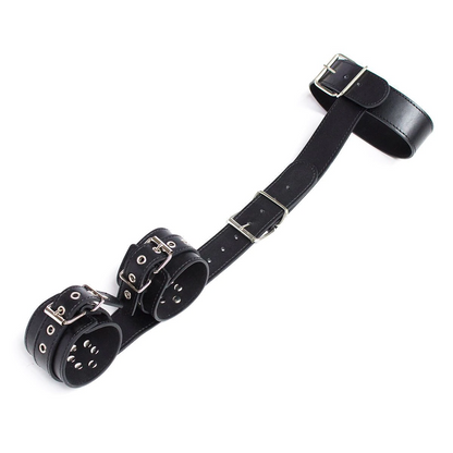 Bondage Wrist / Forearm to Neck Collar Bondage Restraint