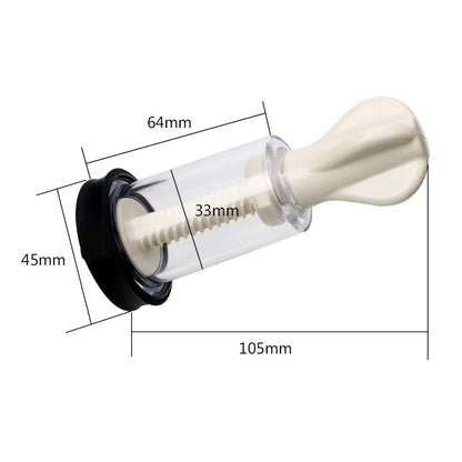 E-Stim Nipple Pumps Clit Suckers Conductive Rubber Electric Shock Sex