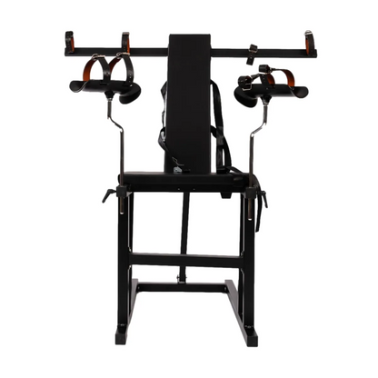 Bondage Restraint Sex Chair Pillory with Arm Bars - Fucking Machine