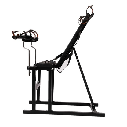 Bondage Restraint Sex Chair Pillory with Arm Bars - Fucking Machine