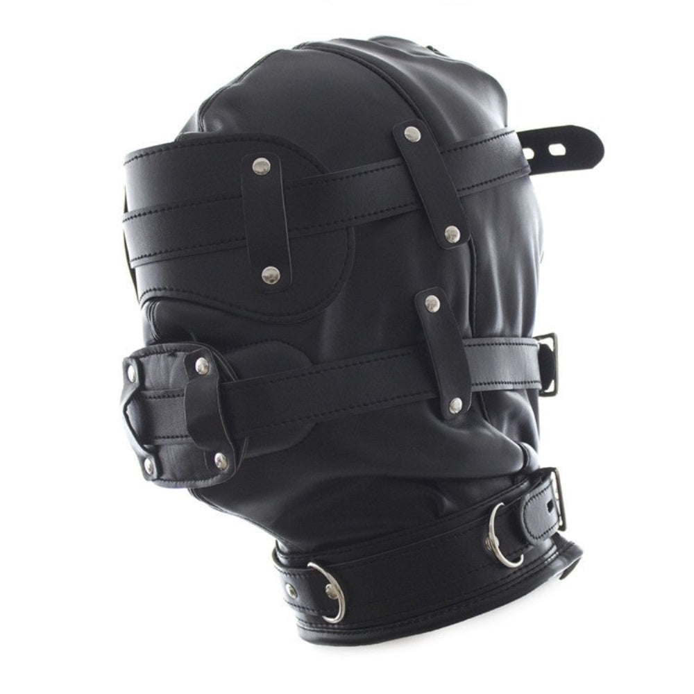 Premium Sensory Deprivation Bondage Hood Gimp Gas Style Mask