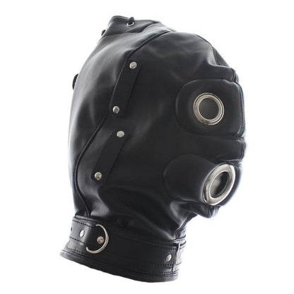 Premium Sensory Deprivation Bondage Hood Gimp Gas Style Mask