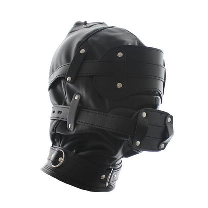 Premium Sensory Deprivation Bondage Hood Gimp Gas Style Mask