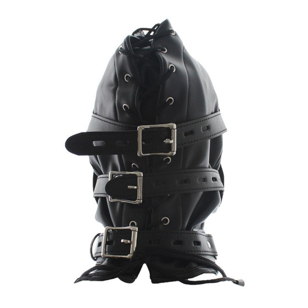 Premium Sensory Deprivation Bondage Hood Gimp Gas Style Mask