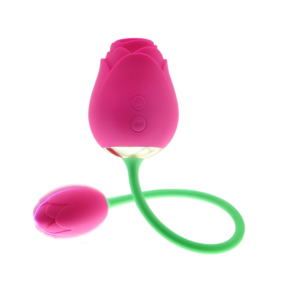 Rose Clitoral Suction Vibrator Vibrating Love Egg Sex Toy