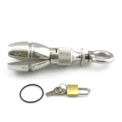 Rotating Asslock Anal Lock Expanding & Locking Chastity Butt Plug