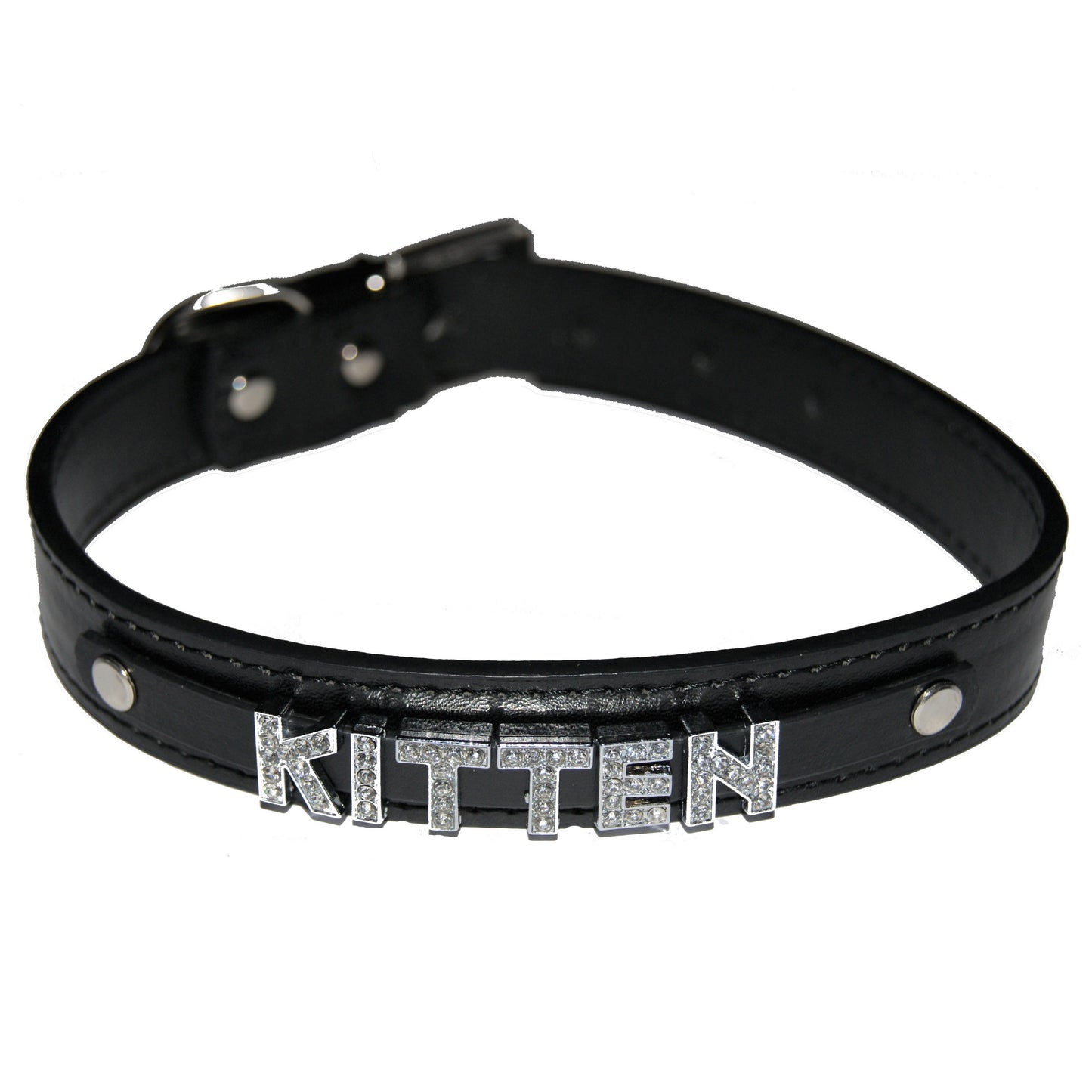 KITTEN Fetish Collar Sub Baby Princess Black, Red, Pink, Blue & White