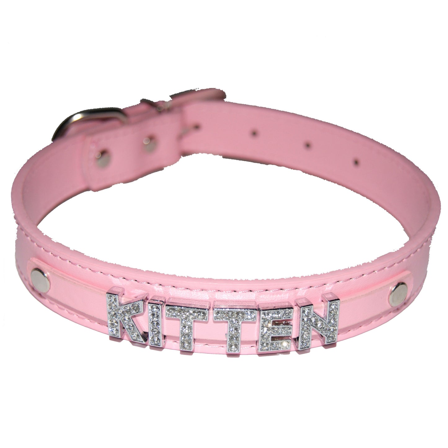 KITTEN Fetish Collar Sub Baby Princess Black, Red, Pink, Blue & White