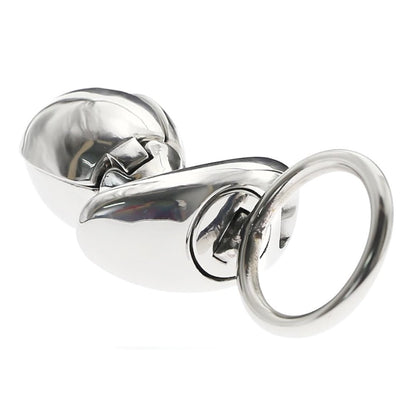 Asslock Flower Stainless Steel Anal Lock Expanding & Locking Chastity Butt Plug