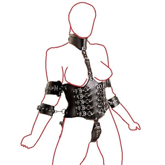 Arm Neck Waist Upper Body Bondage Restraint